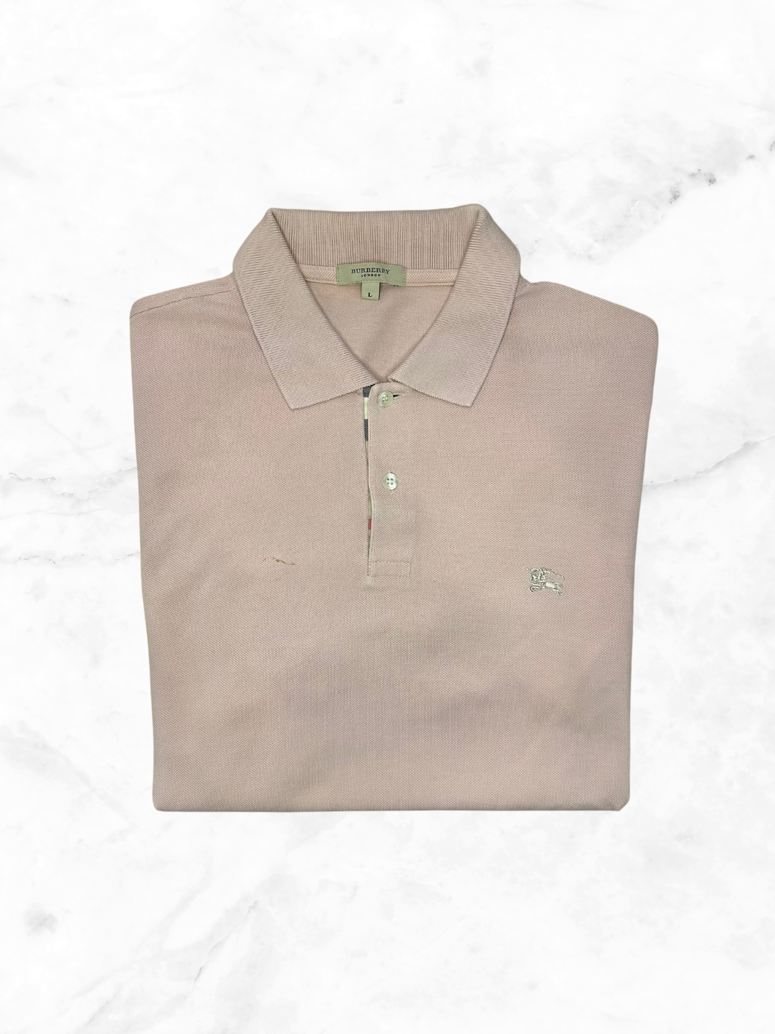 Polo Burberry Rosa